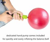 توپ یوگا FULI توپ 25 سانتی متری پی وی سی توپ پلاستیکی ماساژ ورزشی توپ مناسب
