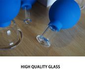 آبی 4 عدد شیشه خلاء مجموعه ای از فنجان های درمانی فنجان های ضدعفونی کننده وسایل ضدعفونی کننده ماساژ سنتی چینی کاهش خطوط ظریف