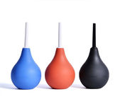 Easy Squeeze Enema Bulb راهنمای انعطاف پذیر مقعد سیلیکون Douche Bpa Phthalates Free
