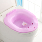 حمام سیتز رایگان اسکوات تاشو، حمام سیتز محتاطانه روی صندلی برای درمان زخم های پس از زایمان، هموروئید، مراقبت از پرینه