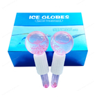 Face Ion Ems Ice Globe ماساژور صورت Fraicheur Ice Globes Roller Ball صورت یخ گلوب