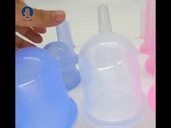 ست حجامت سیلیکونی وکیوم ضد سلولیت 6.8*53/6*1.5 سانتی متری قابل استفاده مجدد