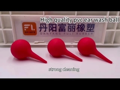 قطر 42 میلی متر 25 میلی لیتر سرنگ داخلی لاستیکی گوش پاک کننده برای کودکان